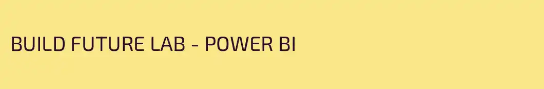 BUILD FUTURE LAB - POWER BI